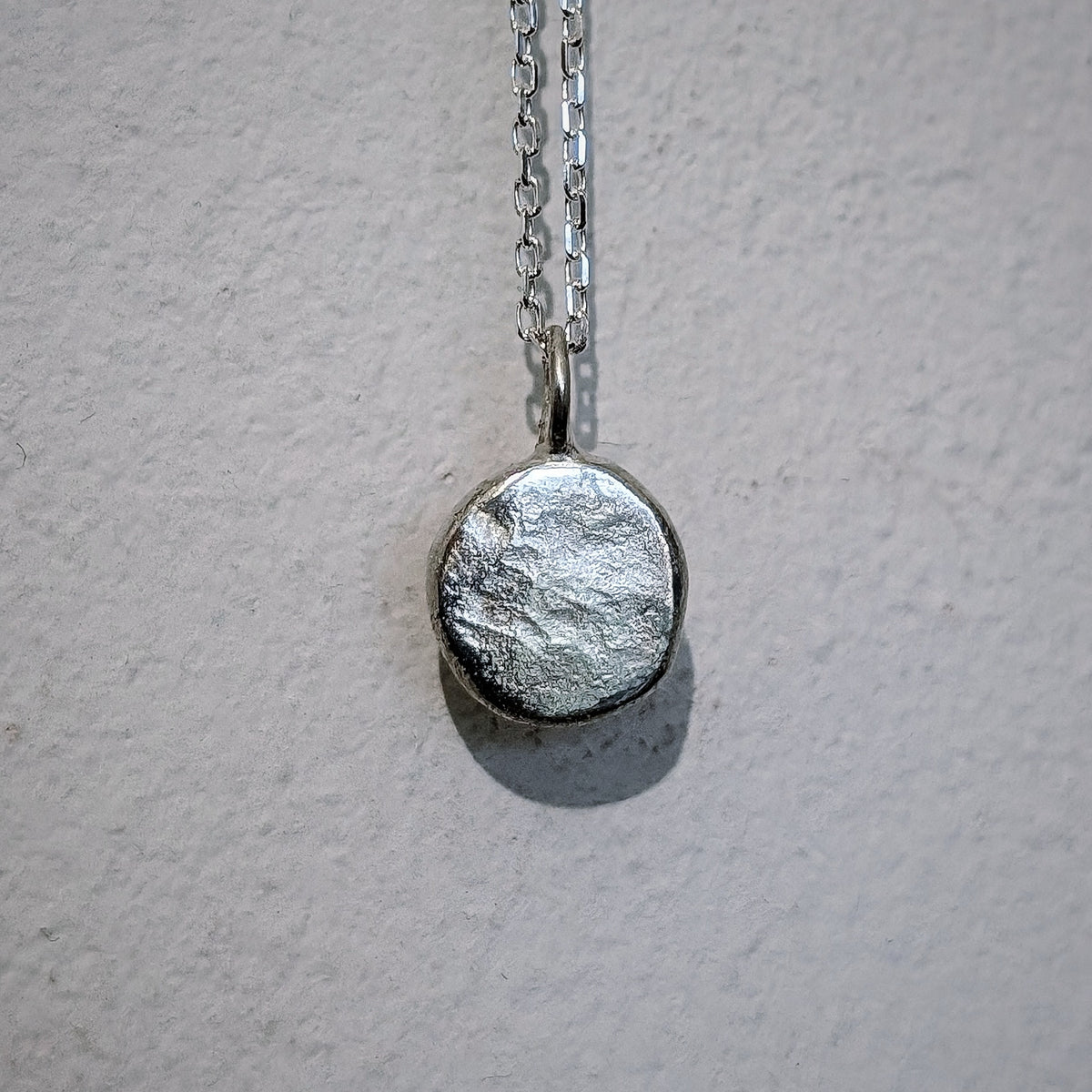 Silver Necklace Raw