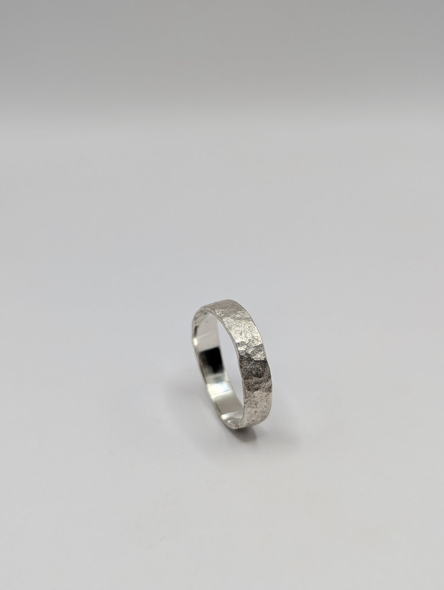 Textured 925. Silver Band