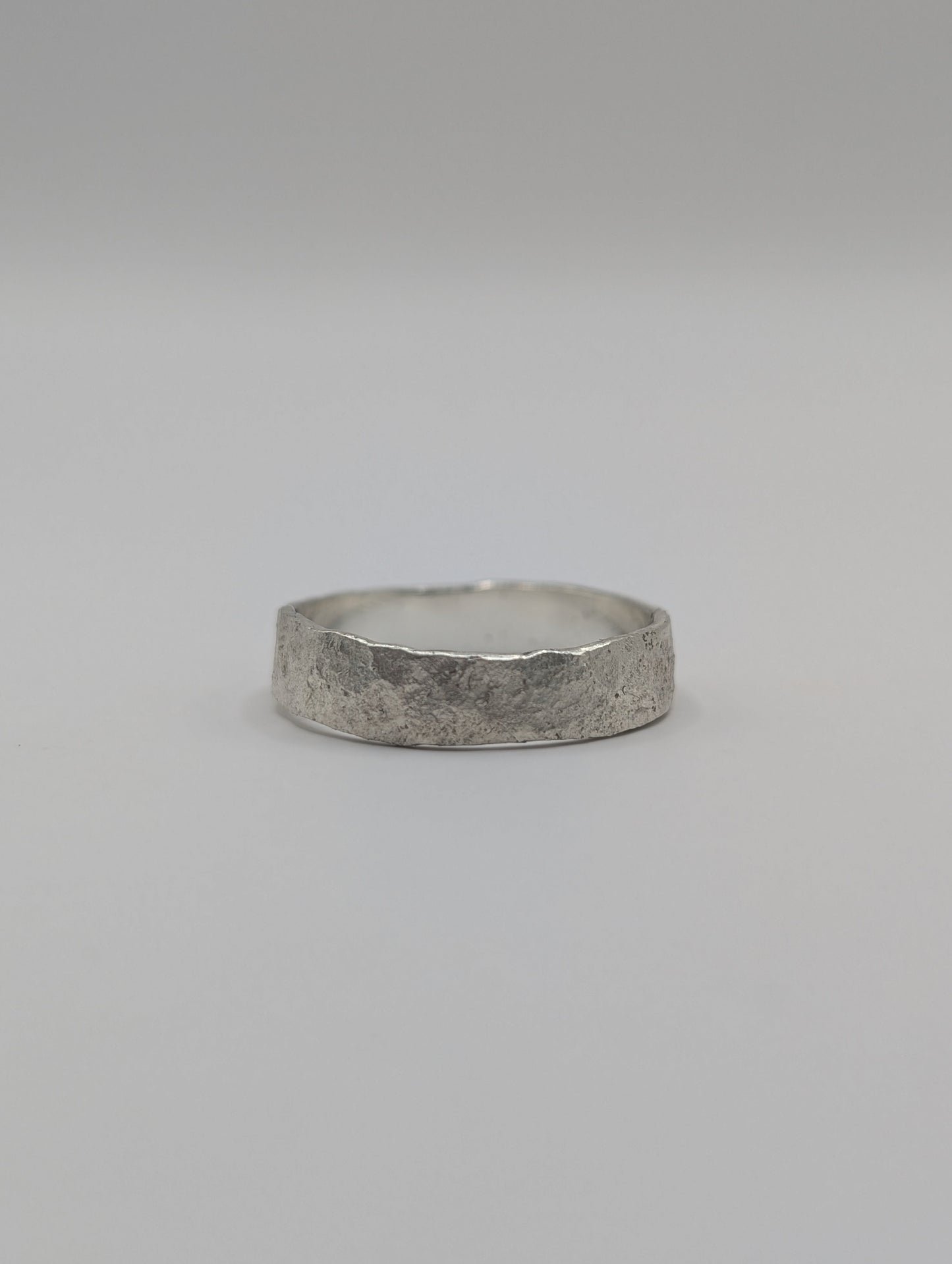 Textured 925. Silver Band