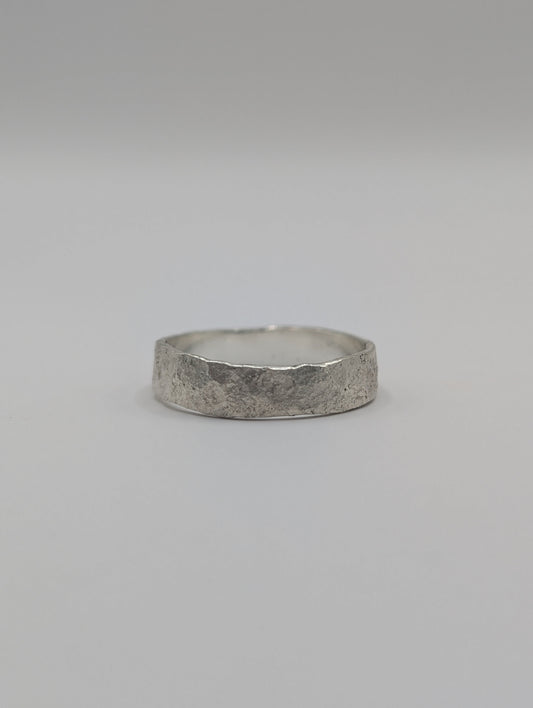 Textured 925. Silver Band